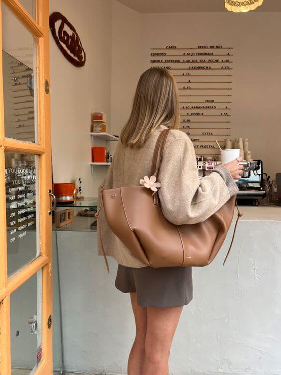 Shoulder Bag with Structured Design for Women