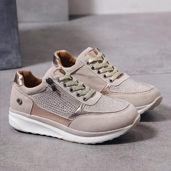 Orthopedic Side-Zip Sneakers for Women