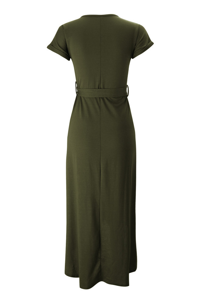 Casual Sleeveless Midi Dress for Women