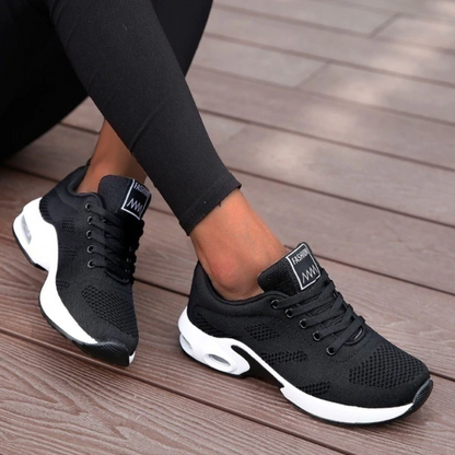 Mesh Lace-Up Sneakers for Women