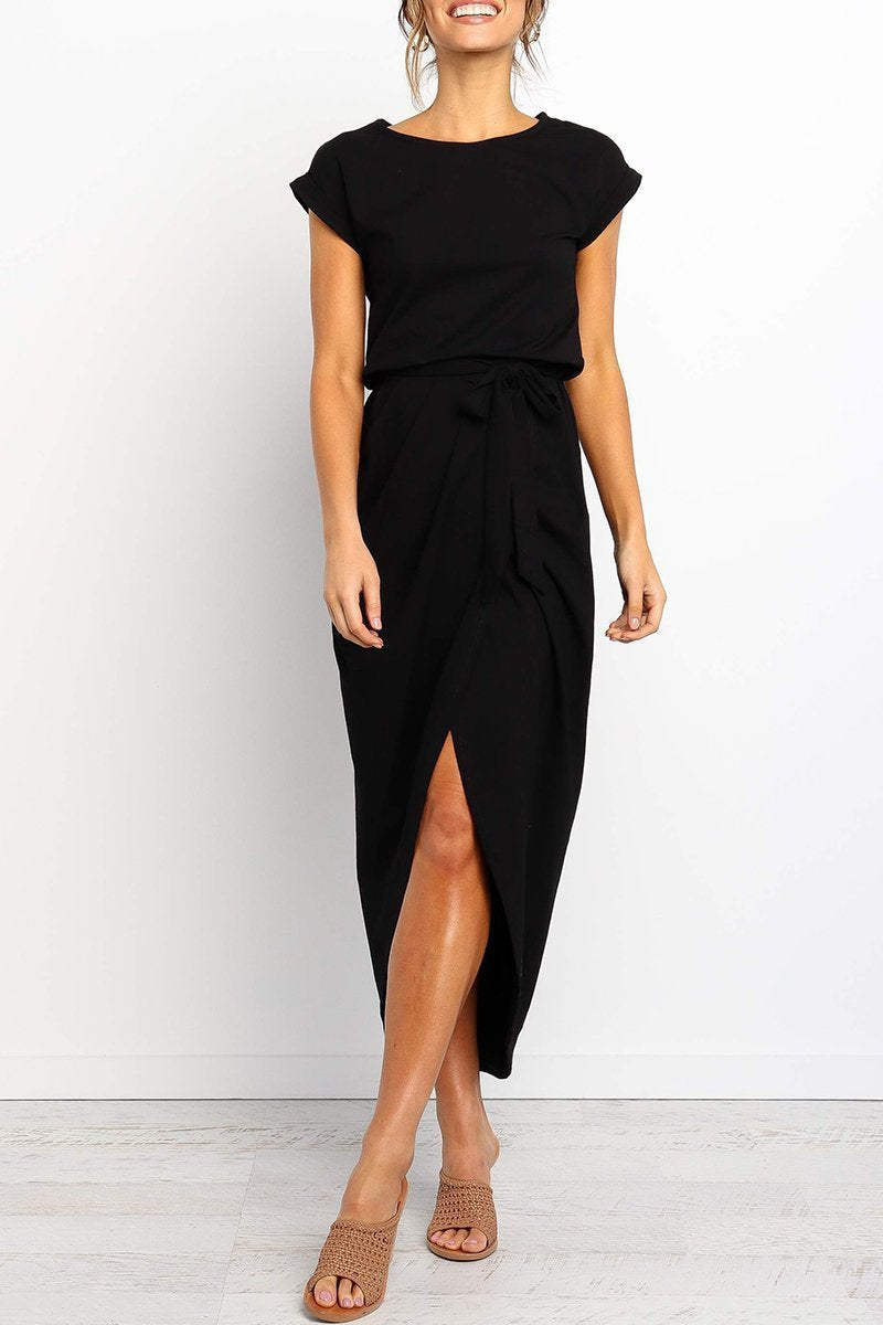 Casual Sleeveless Midi Dress for Women