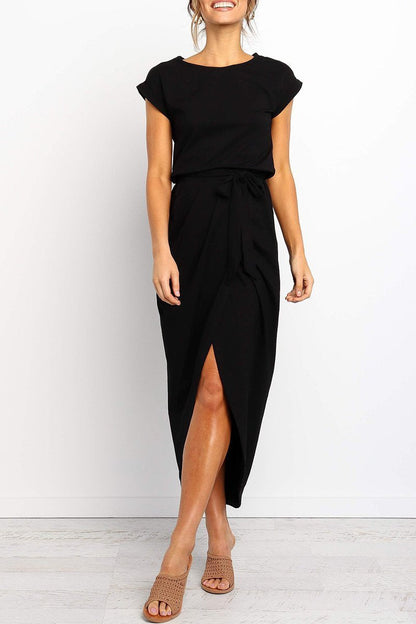 Casual Sleeveless Midi Dress for Women