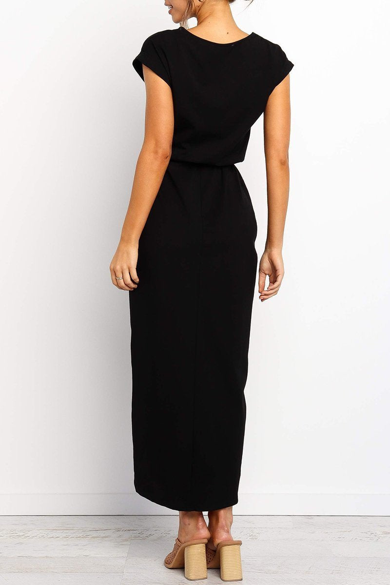 Casual Sleeveless Midi Dress for Women