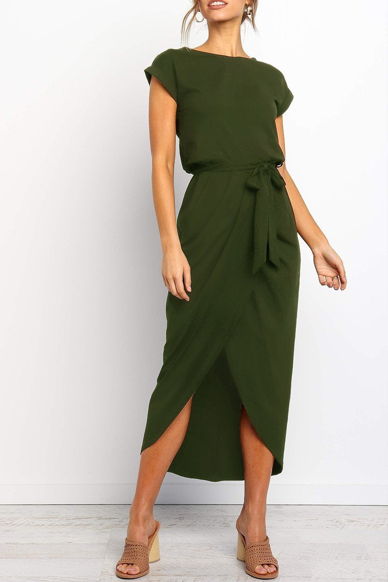 Casual Sleeveless Midi Dress for Women