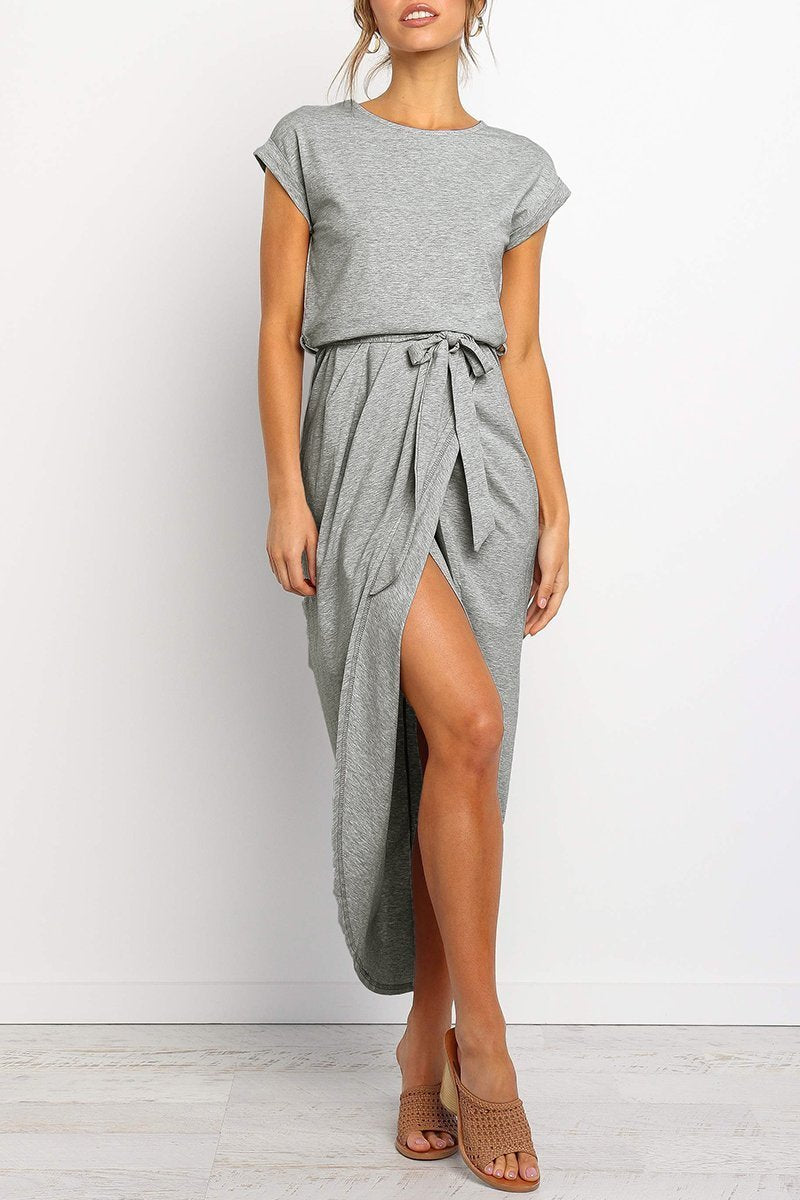 Casual Sleeveless Midi Dress for Women