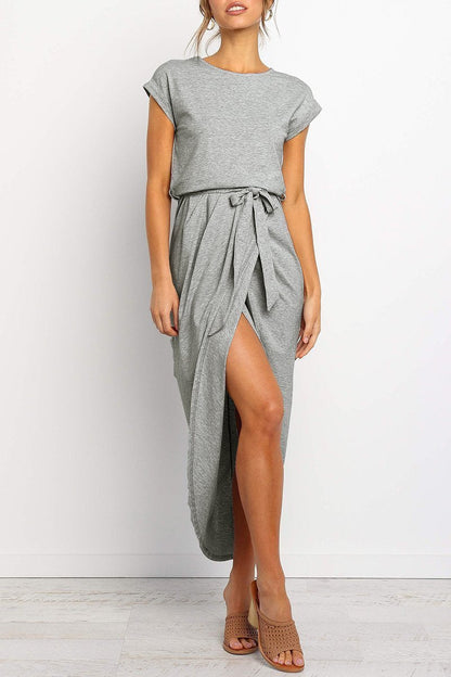 Casual Sleeveless Midi Dress for Women
