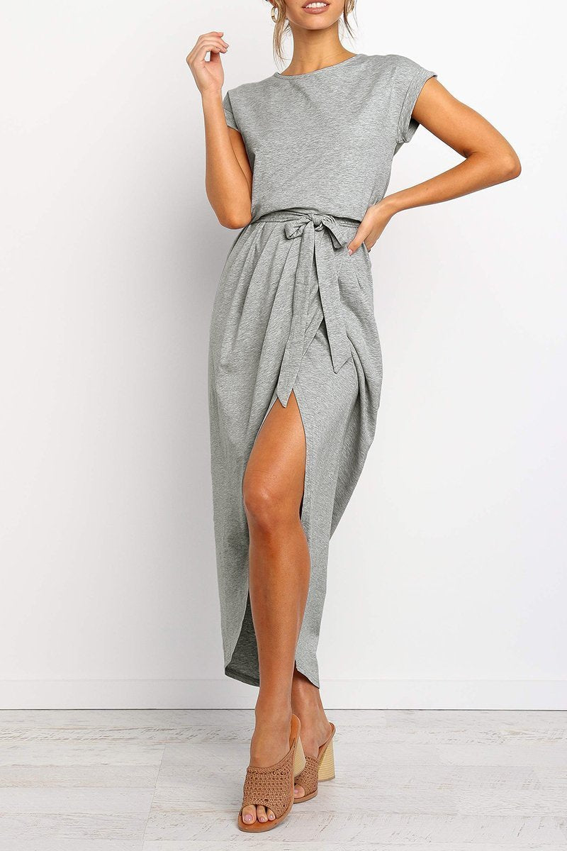 Casual Sleeveless Midi Dress for Women