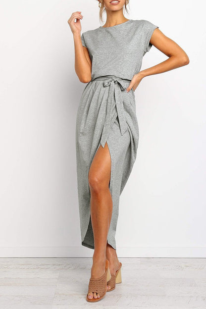 Casual Sleeveless Midi Dress for Women