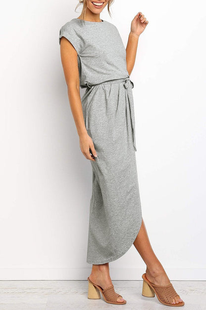 Casual Sleeveless Midi Dress for Women