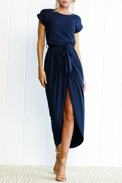 Casual Sleeveless Midi Dress for Women