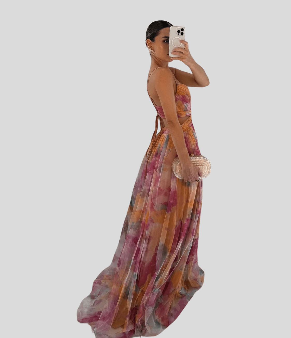 Flowing Full-Length Maxi Dress for Women