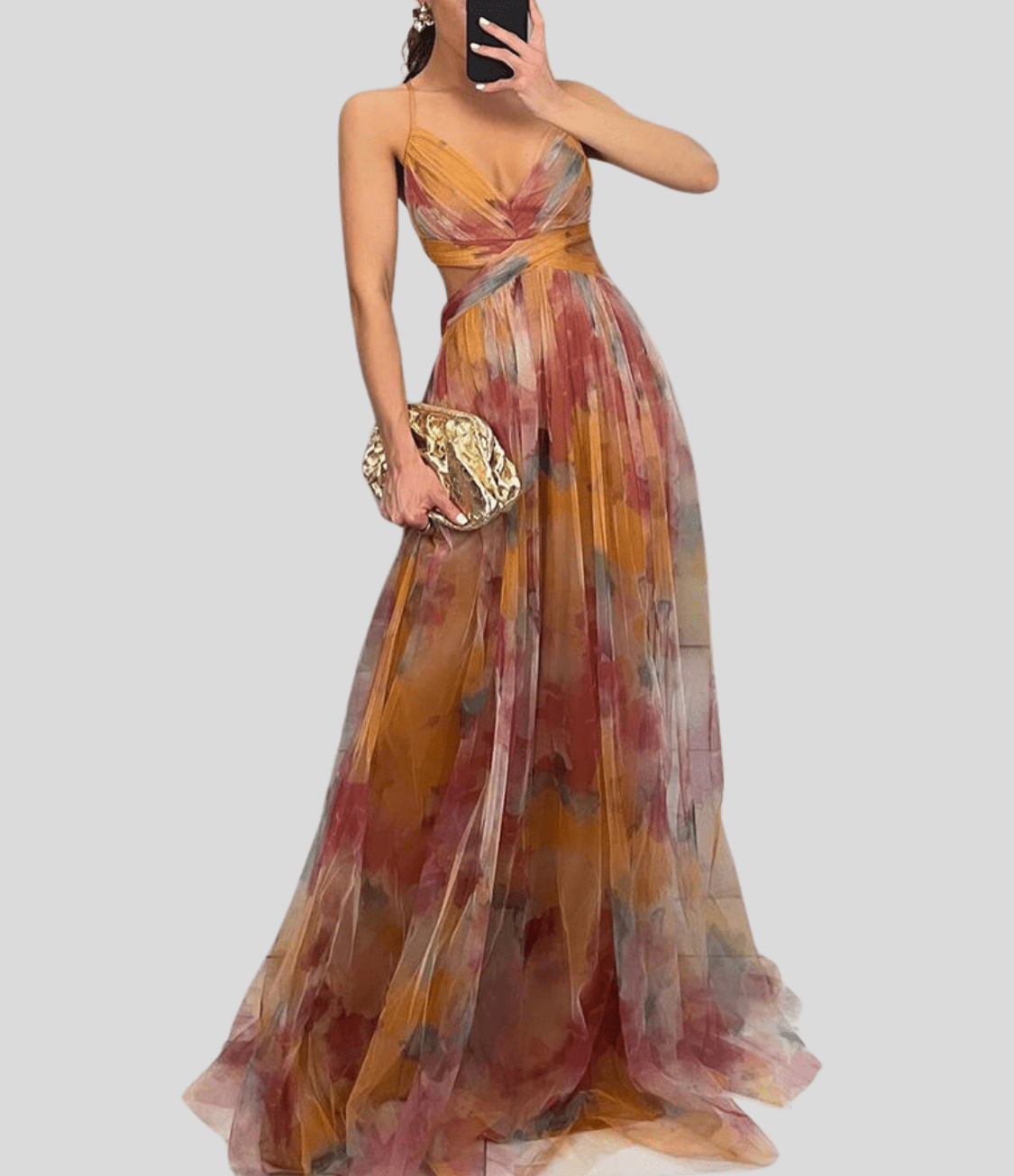 Flowing Full-Length Maxi Dress for Women