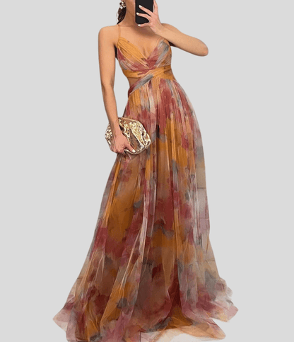 Flowing Full-Length Maxi Dress for Women