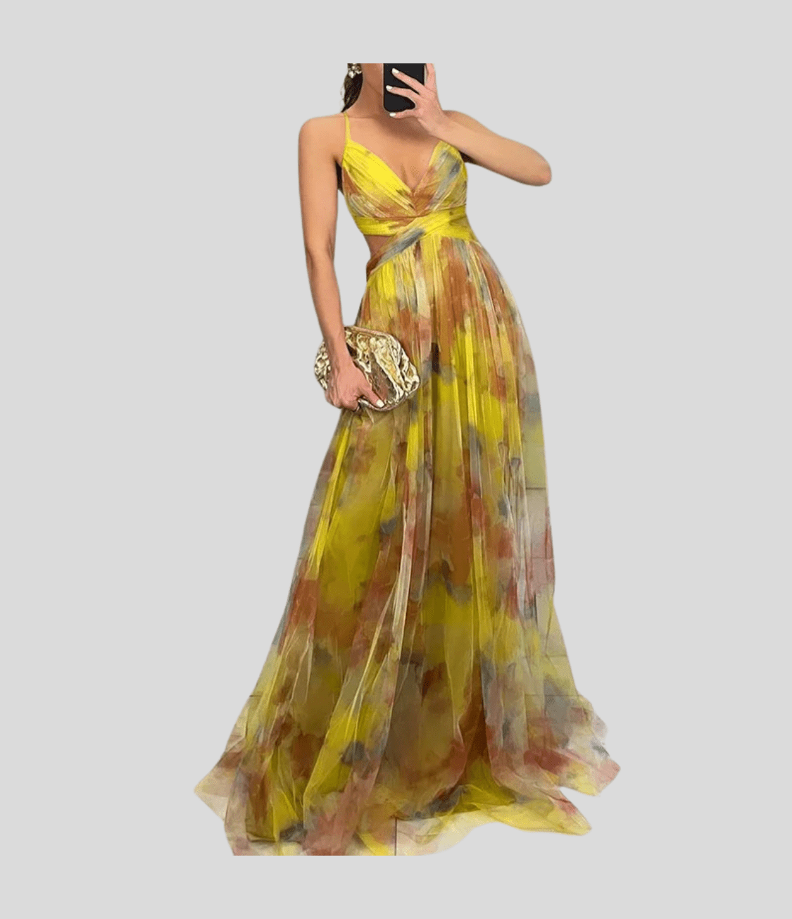 Flowing Full-Length Maxi Dress for Women