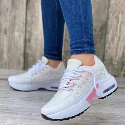 Mesh Lace-Up Sneakers for Women