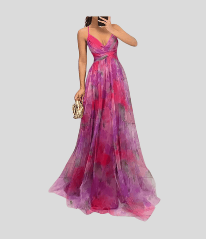 Flowing Full-Length Maxi Dress for Women