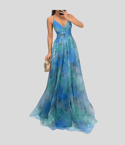 Flowing Full-Length Maxi Dress for Women