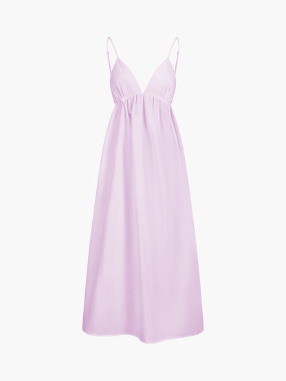 Open Back Maxi Dress Long Cowgirl Style Dress for Women