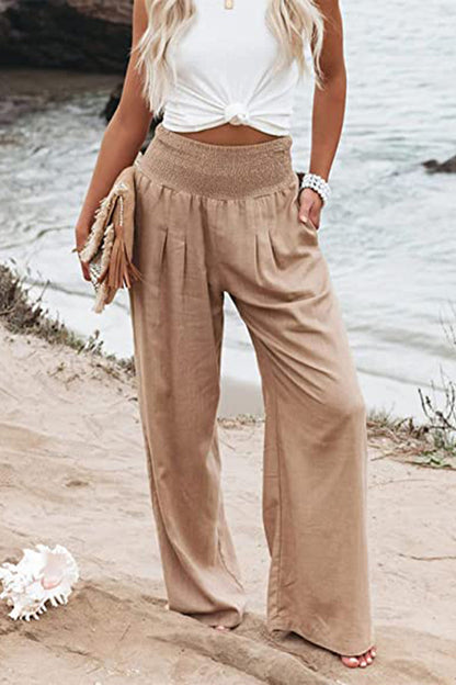 Wide Leg Palazzo Trousers for Women