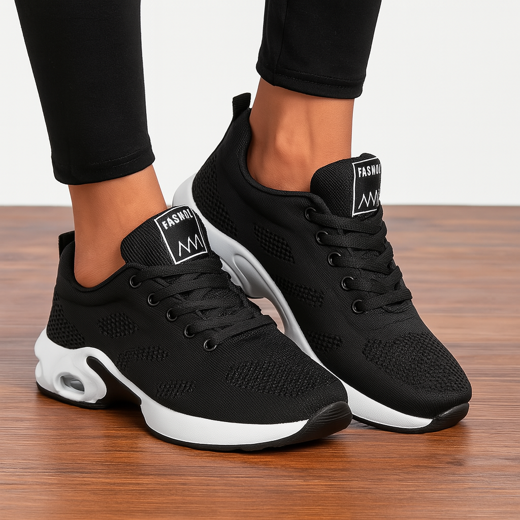 Mesh Lace-Up Sneakers for Women