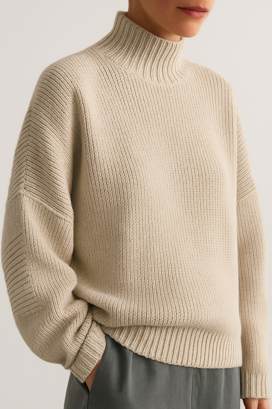 Classic Oversized Knit Sweater for Women