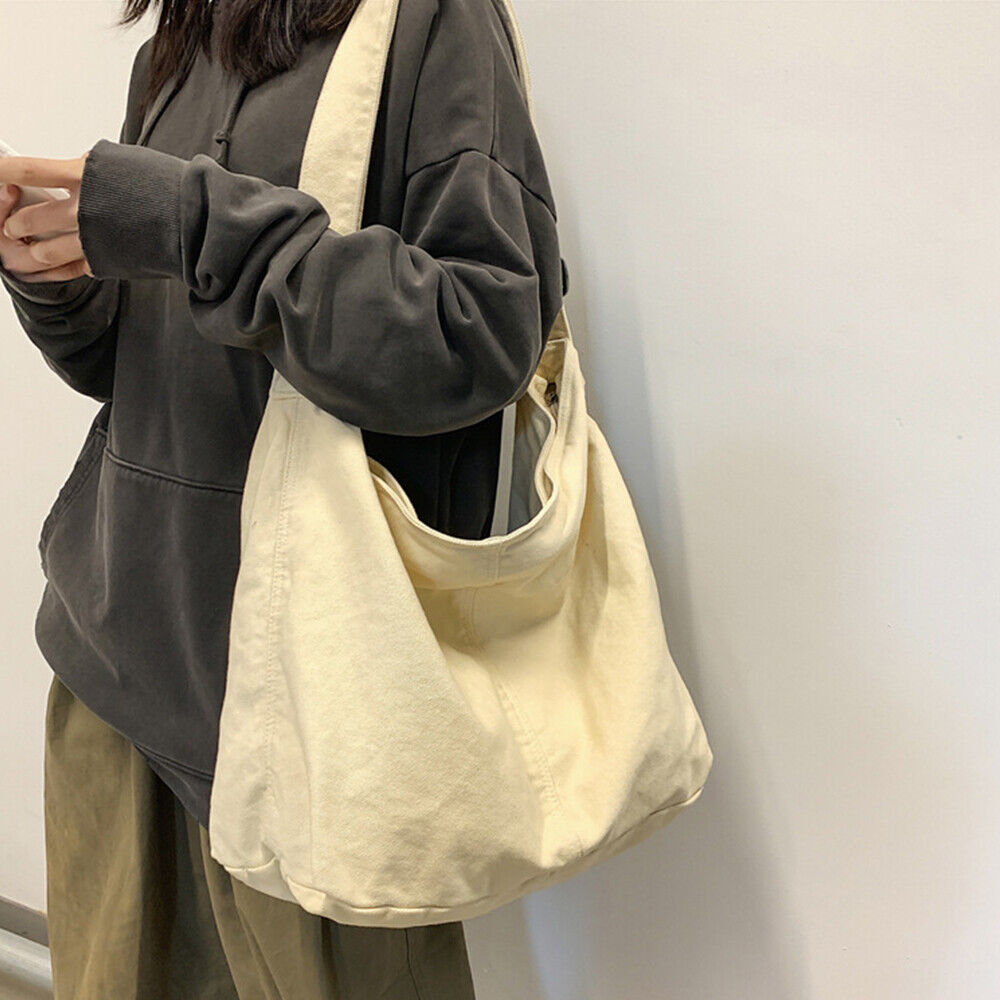 Oversized Structured Shoulder Bag for Women