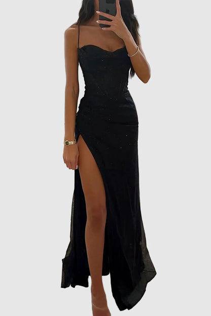 Maxi Dress Wedding Guest Occasion Gown for Women