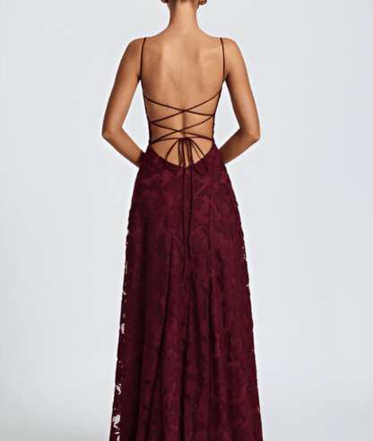 Floral Pattern Sleeveless Maxi Dress for Women