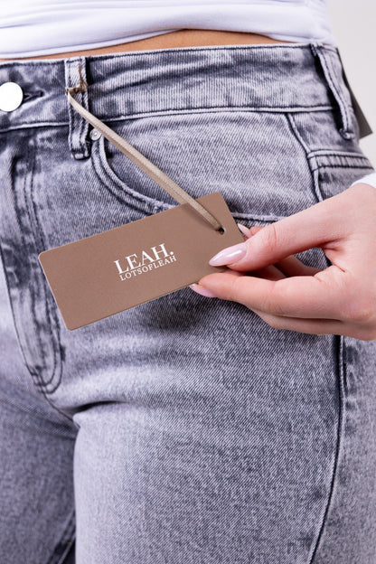 Denim Wide Leg Full-Length Jeans for Women