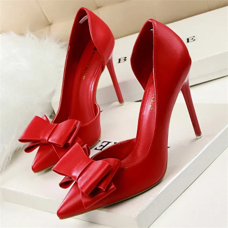 Court Shoes with Bow Detail for Women