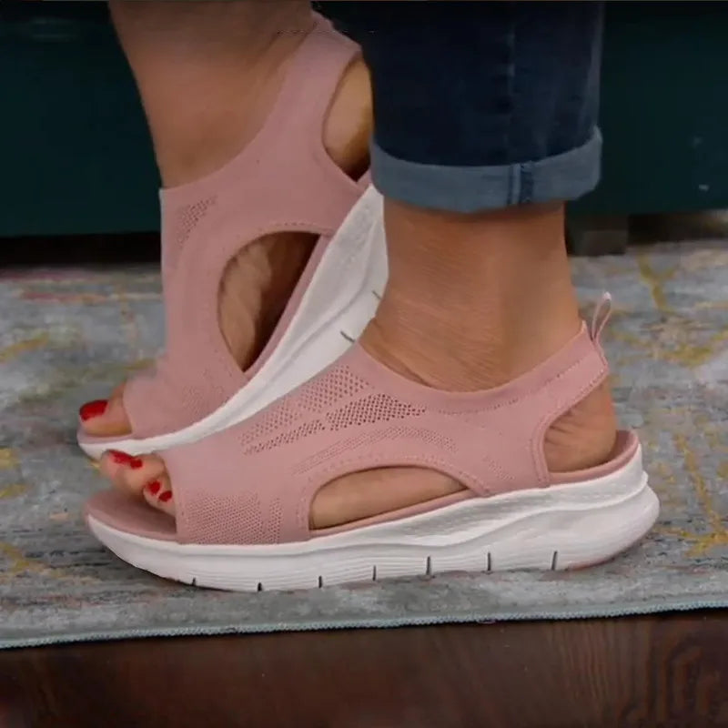 Mesh Open Toe Sandals for Women