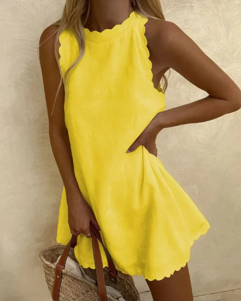 Short Sleeve Mini Dress for Women