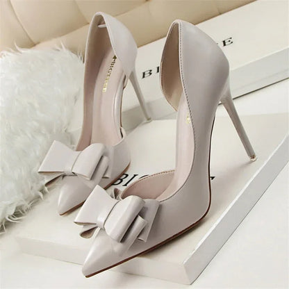Court Shoes with Bow Detail for Women