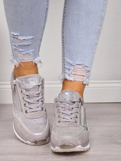 Orthopedic Side-Zip Sneakers for Women