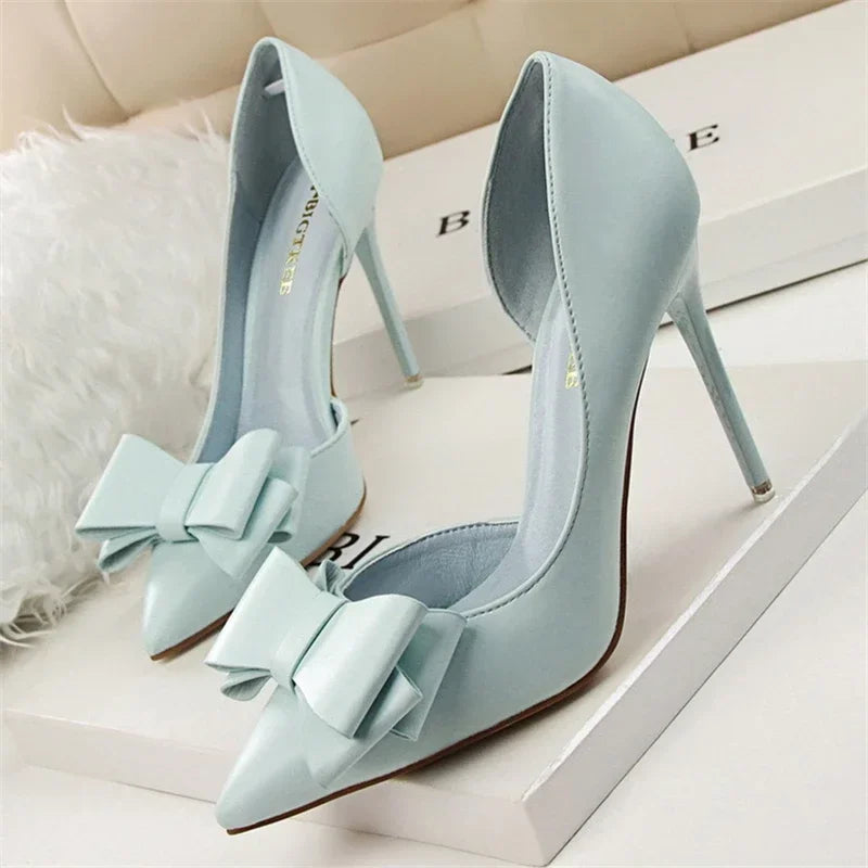 Court Shoes with Bow Detail for Women