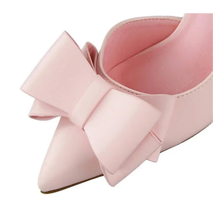 Court Shoes with Bow Detail for Women