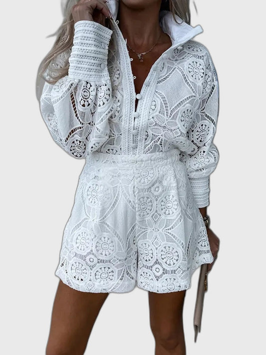 Printed Relaxed Fit Summer Playsuit for Women