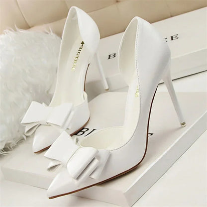 Court Shoes with Bow Detail for Women