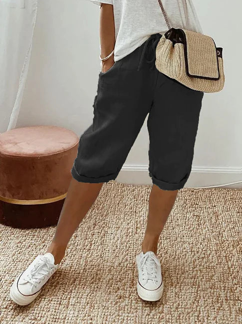 High Waisted Wide Leg Trousers for Women