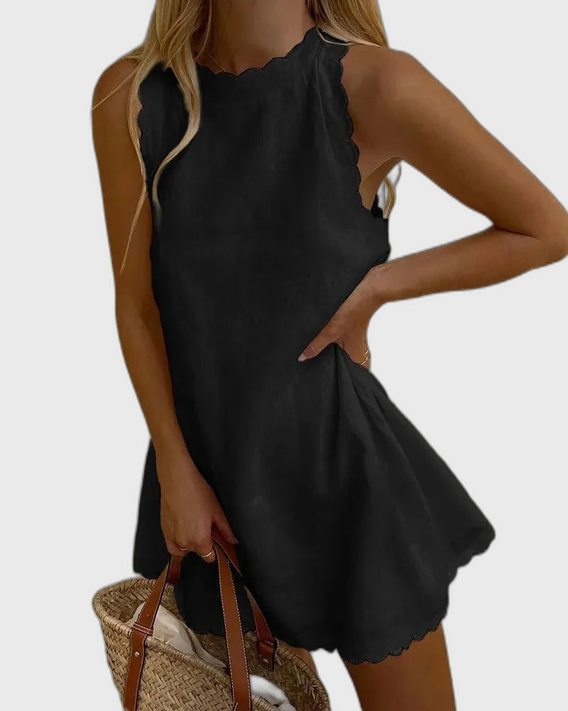 Short Sleeve Mini Dress for Women