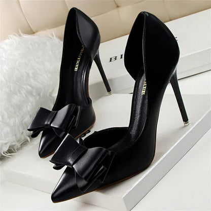 Court Shoes with Bow Detail for Women
