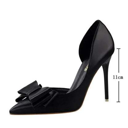 Court Shoes with Bow Detail for Women