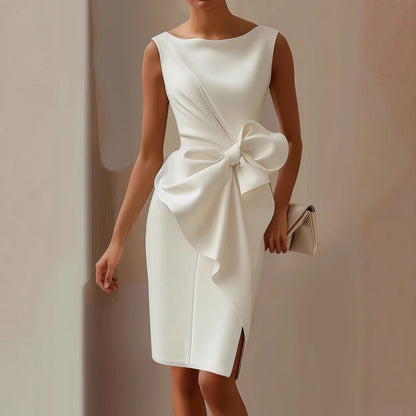 Bodycon Dress Wedding Guest Fitted Formal Midi for Women