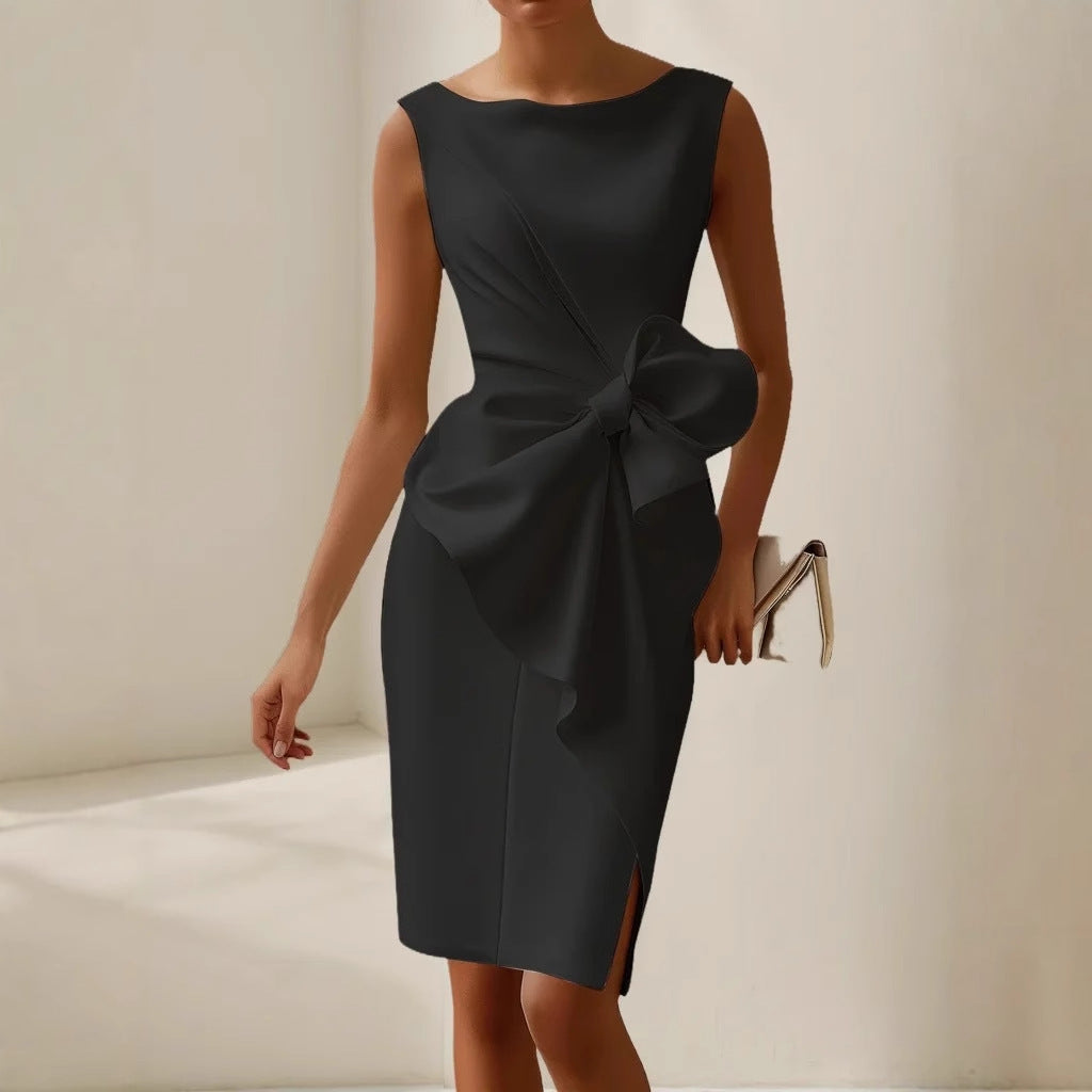 Bodycon Dress Wedding Guest Fitted Formal Midi for Women