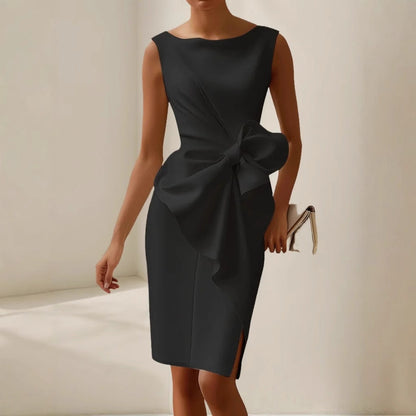 Bodycon Dress Wedding Guest Fitted Formal Midi for Women