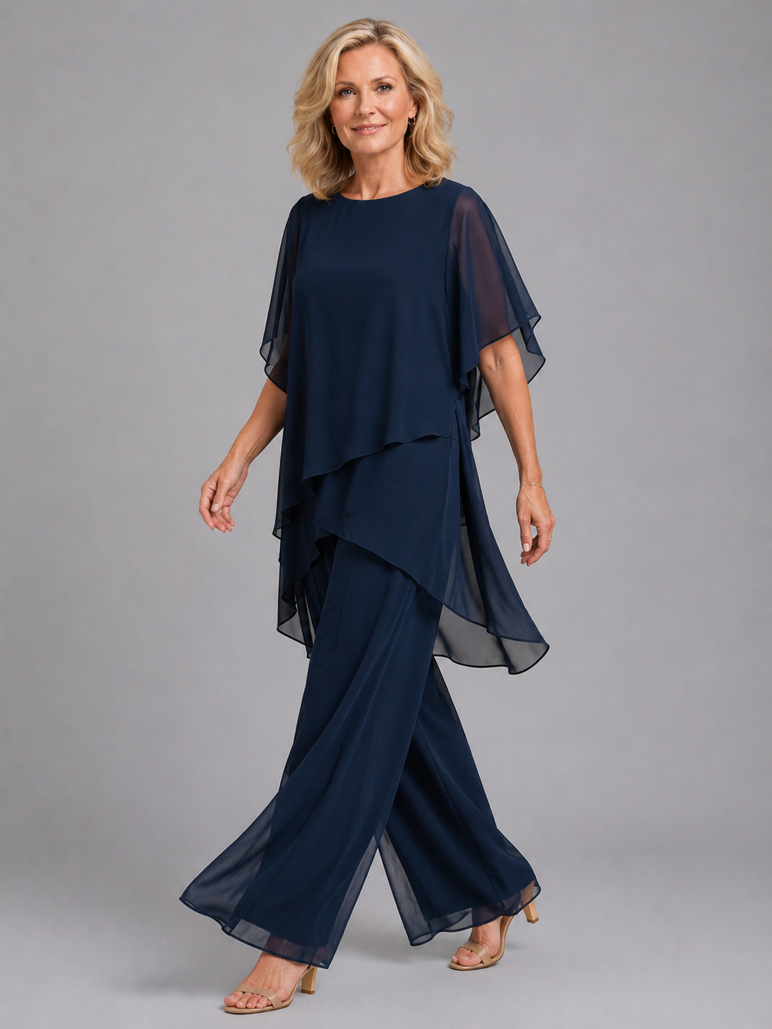 Wide-Leg Co-ord Set – Flowing Two Piece Women's Outfit