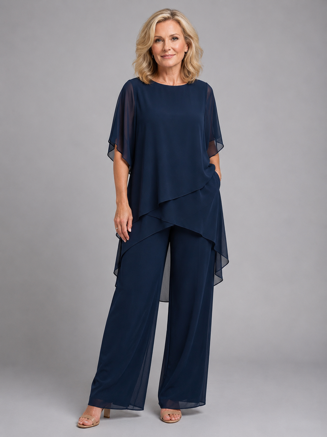 Wide-Leg Co-ord Set – Flowing Two Piece Women's Outfit