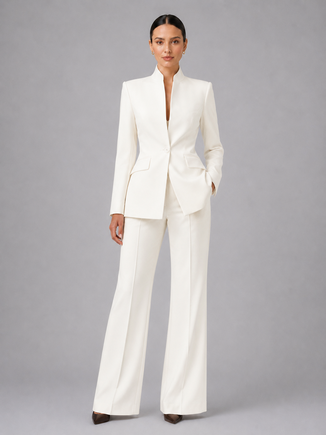 Women's Smart Formal Co-ord Set – Tailored Two-Piece