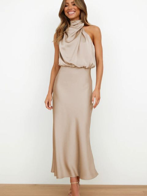 Elegant Midi Dress for Women