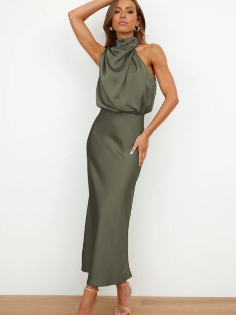 Elegant Midi Dress for Women